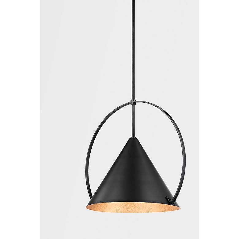 Image 4 Mari 1 Light S Pendant Gld/Blk more views