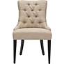 Maria Gold Linen Upholstered Chair
