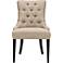 Maria Gold Linen Upholstered Chair
