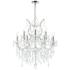 Maria Theresa 13 Light Up Chandelier With Chrome Finish