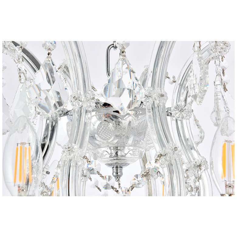 Image 6 Maria Theresa 19 Light Chrome Chandelier with Clear Royal Cut Crystal more views