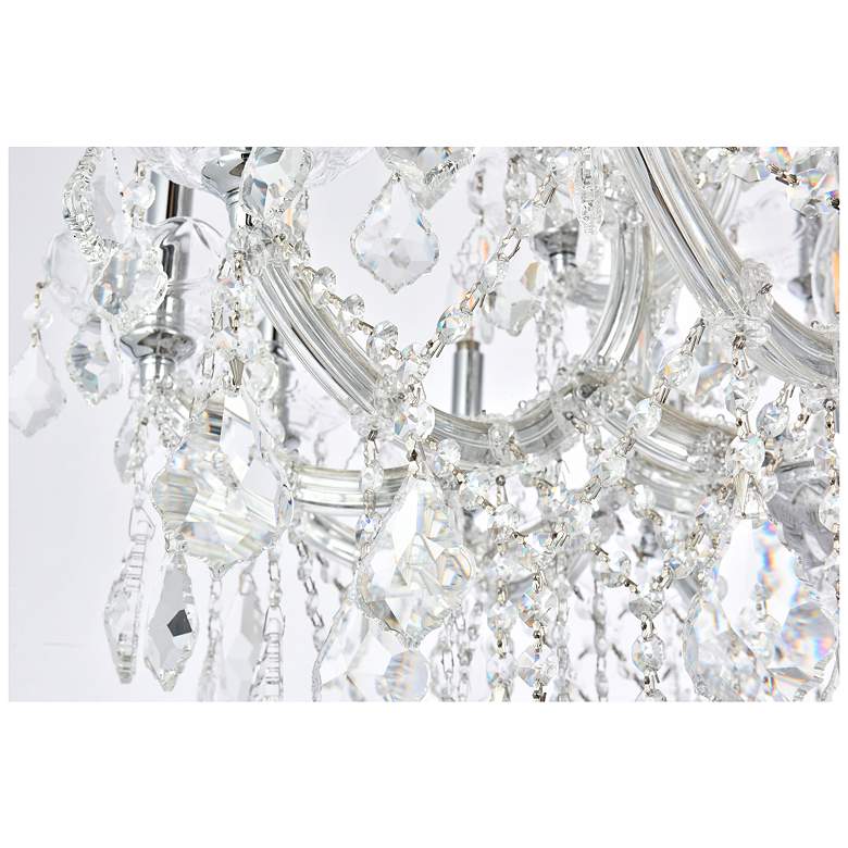 Image 7 Maria Theresa 19 Light Chrome Chandelier with Clear Royal Cut Crystal more views