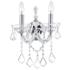 Maria Theresa 2 Light Wall Sconce With Chrome Finish