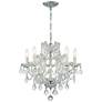 2_Maria Theresa 20" Wide Polished Chrome 6-Light Chandelier