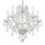 5_Maria Theresa 20" Wide Polished Chrome 6-Light Chandelier more views