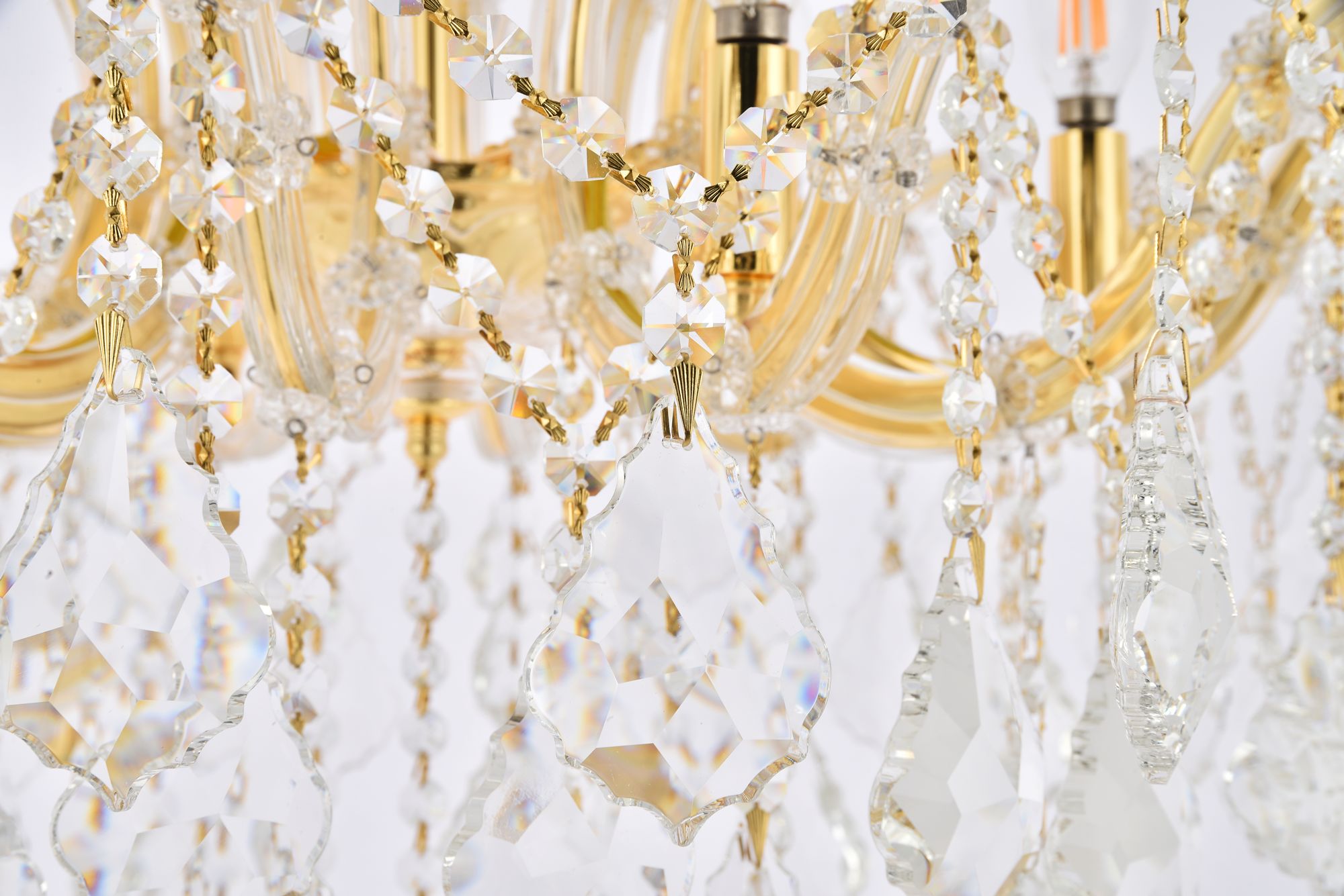 Maria Theresa 24" Wide Gold Ceiling Light