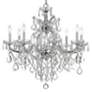 4_Maria Theresa 28" Wide Polished Nickel 9-Light Chandelier more views