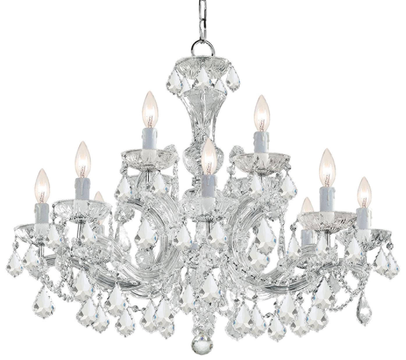 maria theresa 12 light chandelier