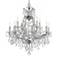 Maria Theresa 29"W Chrome and Crystal 13-Light Chandelier
