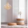 4_Maria Theresa 30" Wide Gold and Crystal 19-Light Chandelier more views