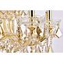 7_Maria Theresa 30" Wide Gold and Crystal 19-Light Chandelier more views