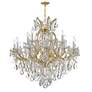 2_Maria Theresa 35" Wide 19-Light Gold and Crystal Chandelier