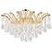 Maria Theresa 36" Wide Gold Ceiling Light