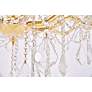 6_Maria Theresa 36 Lt Gold Chandelier Clear more views