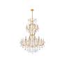 7_Maria Theresa 36 Lt Gold Chandelier Clear more views