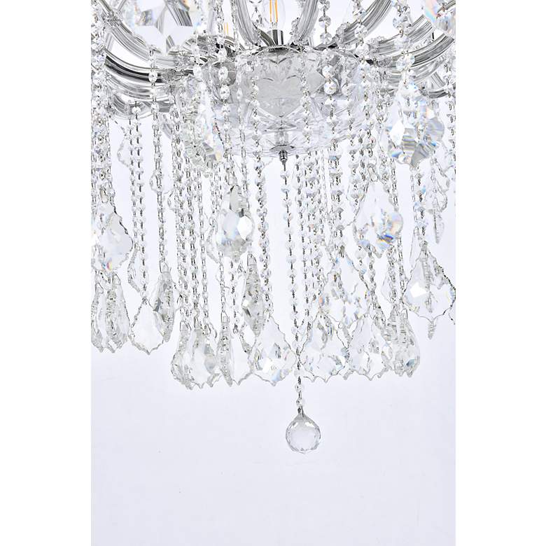 Image 4 Maria Theresa 49 Lt Chrome Chandelier Clear Crystal more views