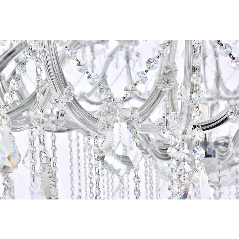Image 6 Maria Theresa 49 Lt Chrome Chandelier Clear Crystal more views