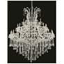 Maria Theresa 49 Lt Chrome Chandelier Clear