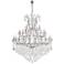 Maria Theresa 49 Lt Chrome Chandelier Clear