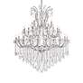 3_Maria Theresa 49 Lt Chrome Chandelier Clear more views