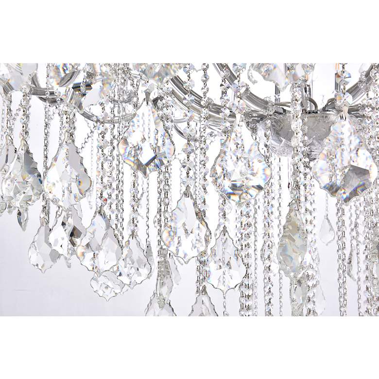 Image 4 Maria Theresa 49 Lt Chrome Chandelier Clear more views