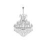 7_Maria Theresa 49 Lt Chrome Chandelier Clear more views