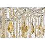 5_Maria Theresa 49 Lt Chrome Chandelier Golden Teak more views