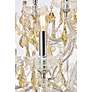 6_Maria Theresa 49 Lt Chrome Chandelier Golden Teak more views
