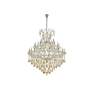 7_Maria Theresa 49 Lt Chrome Chandelier Golden Teak more views