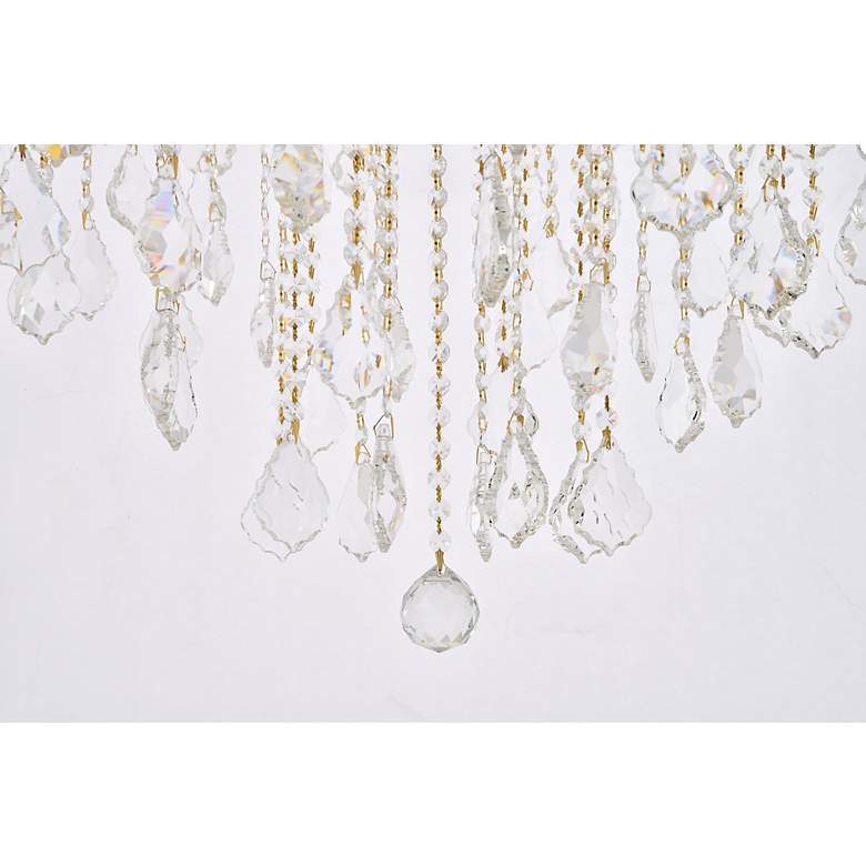 Image 4 Maria Theresa 49 Lt Gold Chandelier Clear more views