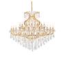 Maria Theresa 49 Lt Gold Chandelier Clear