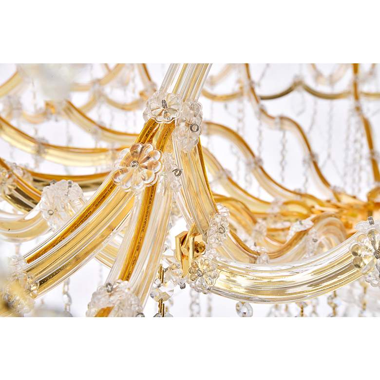 Image 6 Maria Theresa 49 Lt Gold Chandelier Clear more views