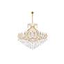 Maria Theresa 49 Lt Gold Chandelier Clear