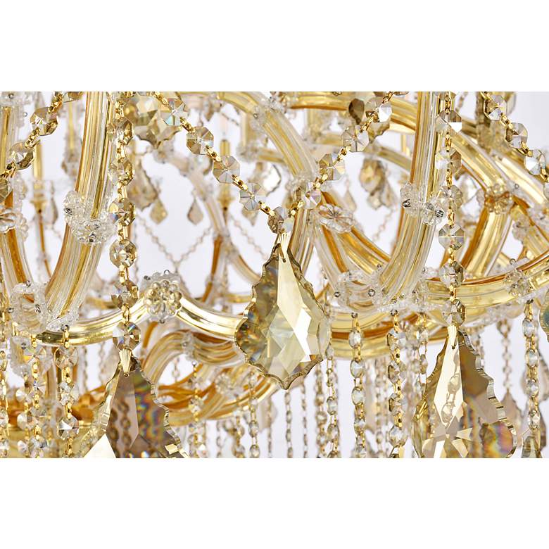 Image 6 Maria Theresa 49 Lt Gold Chandelier Golden Teak more views