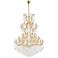 Maria Theresa 54" Wide Gold and Crystal 61-Light Chandelier