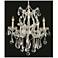 Maria Theresa 6 Lt Chrome Chandelier Clear