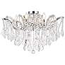 1_Maria Theresa 6 Lt Chrome Flush Mount Clear