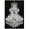Maria Theresa 61 Lt Chrome Chandelier Clear