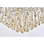 4_Maria Theresa 61 Lt Chrome Chandelier Golden Teak more views