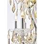 5_Maria Theresa 61 Lt Chrome Chandelier Golden Teak more views