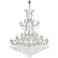 Maria Theresa 84 Lt Chrome Chandelier Clear