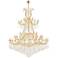 Maria Theresa 84 Lt Gold Chandelier Clear