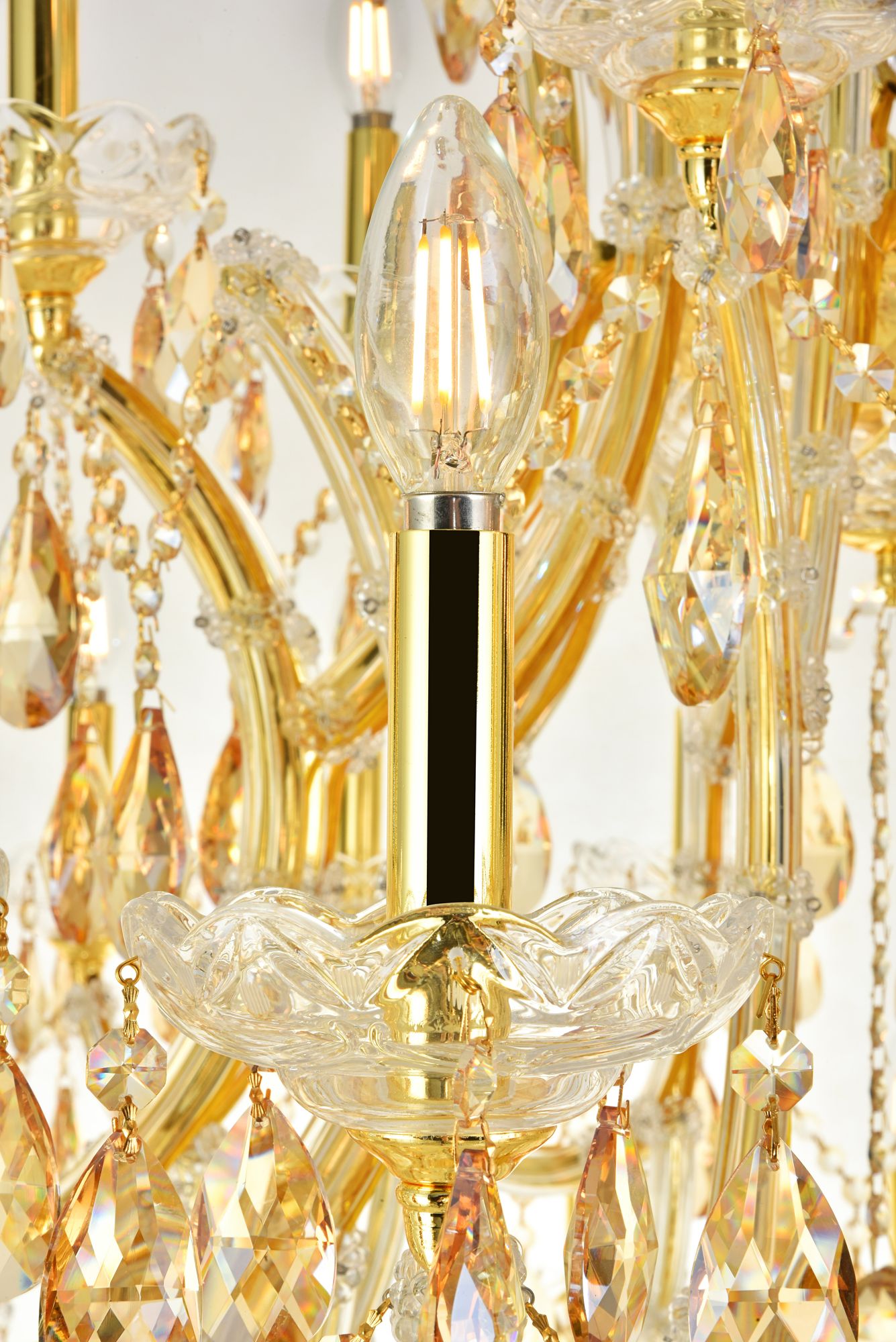 Image 5 Maria Theresa 84 Lt Gold Chandelier more views