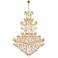 Maria Theresa 85 Lt Gold Chandelier Golden Teak