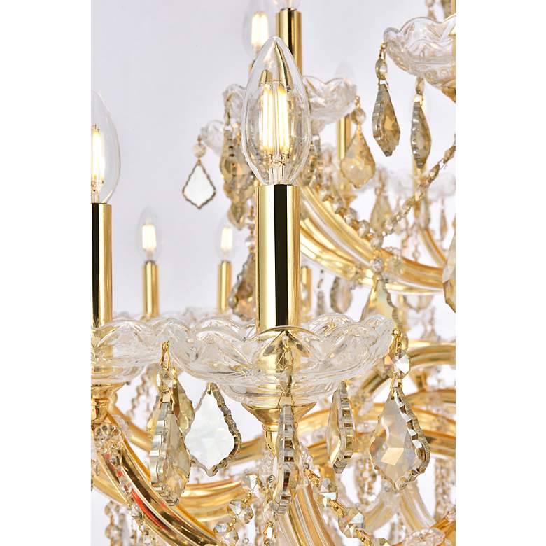 Image 5 Maria Theresa 85 Lt Gold Chandelier Golden Teak more views