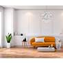 2_Maria Theresa 9 Lt Chrome Chandelier Clear more views
