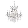 3_Maria Theresa 9 Lt Chrome Chandelier Clear more views