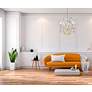 3_Maria Theresa 9 Lt Chrome Chandelier Golden Teak more views