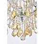 5_Maria Theresa 9 Lt Chrome Chandelier Golden Teak more views