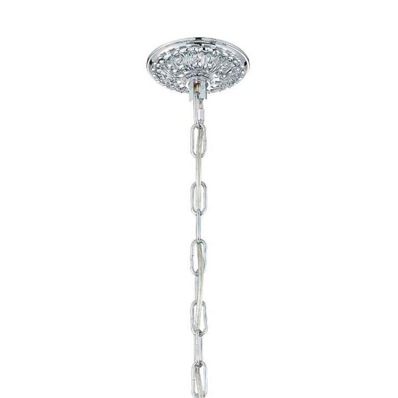 Image 5 Maria Theresa Collection Chrome 4-Light Chandelier more views